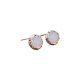 3928 Botanical Sterling Silver Post Earrings White