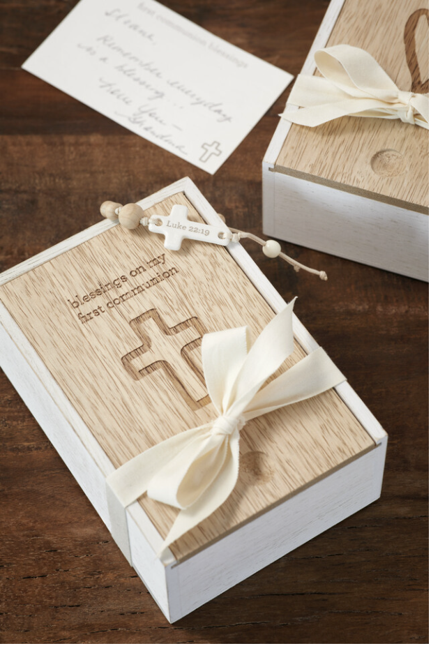 6793 First Communion Prayer Box