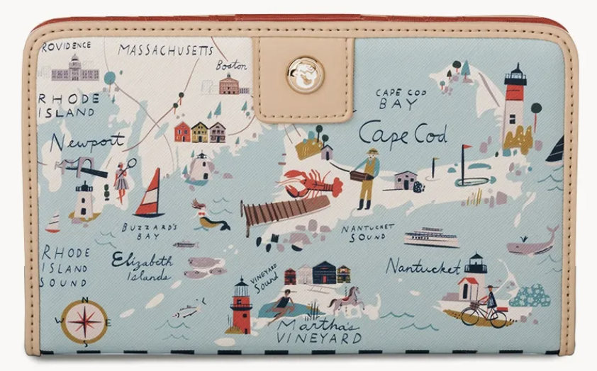 17599 Spartina Harbors Snap Wallet