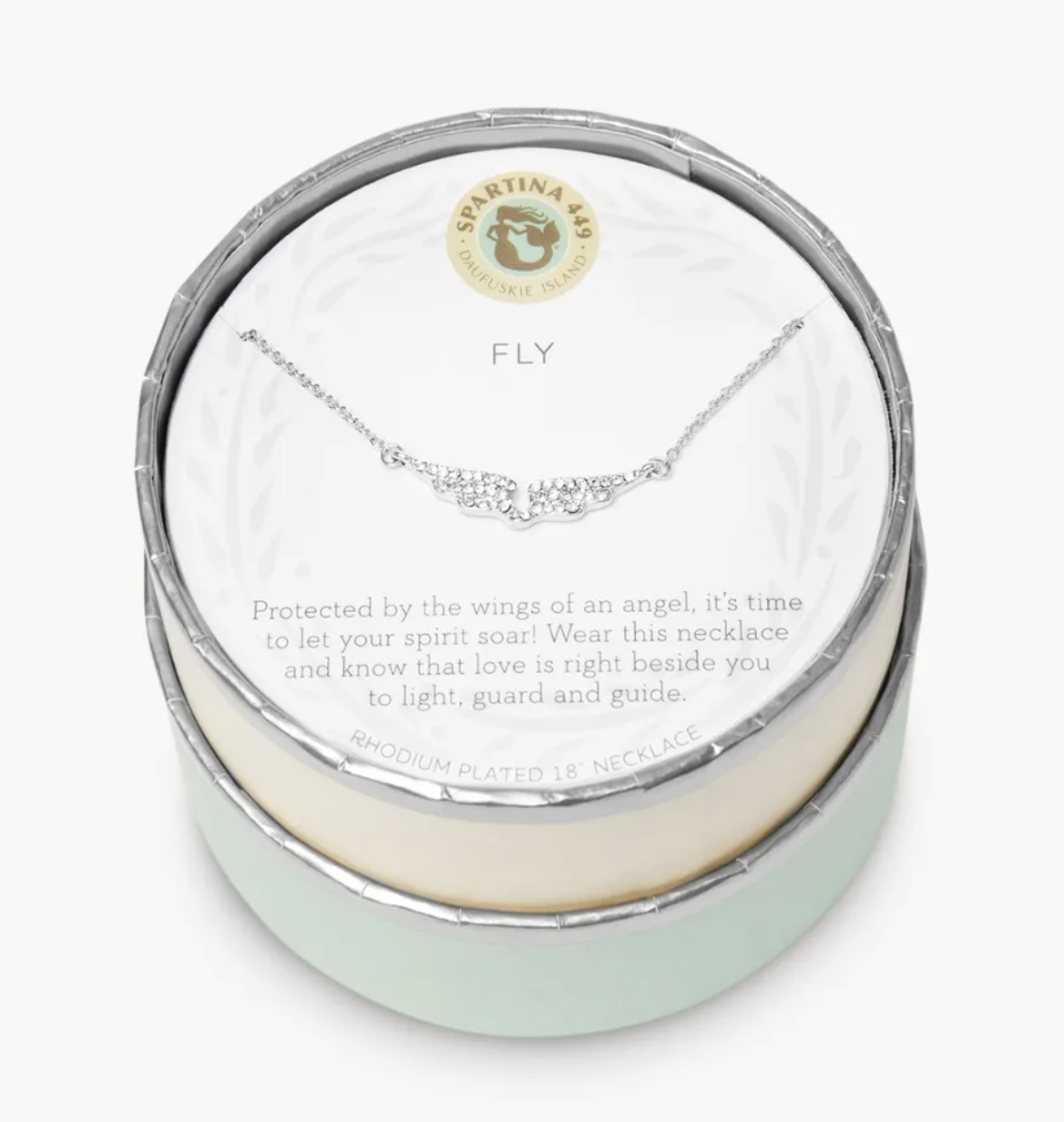 2277 Sea La Vie Fly SIL Necklace