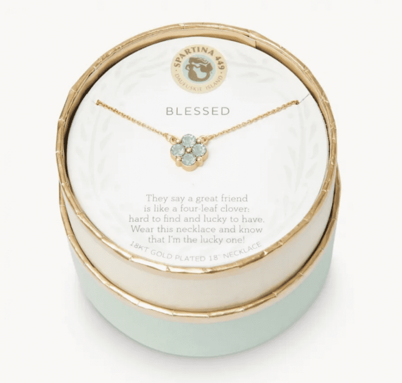 2346 Sea La Vie Blessed GLD Necklace