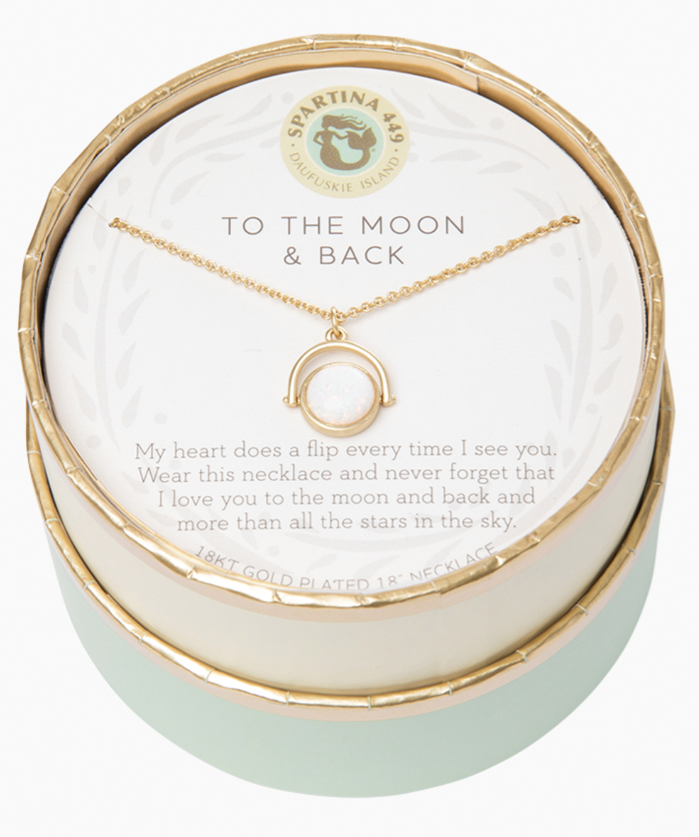 2359 Sea La Vie Moon Back GLD Neck