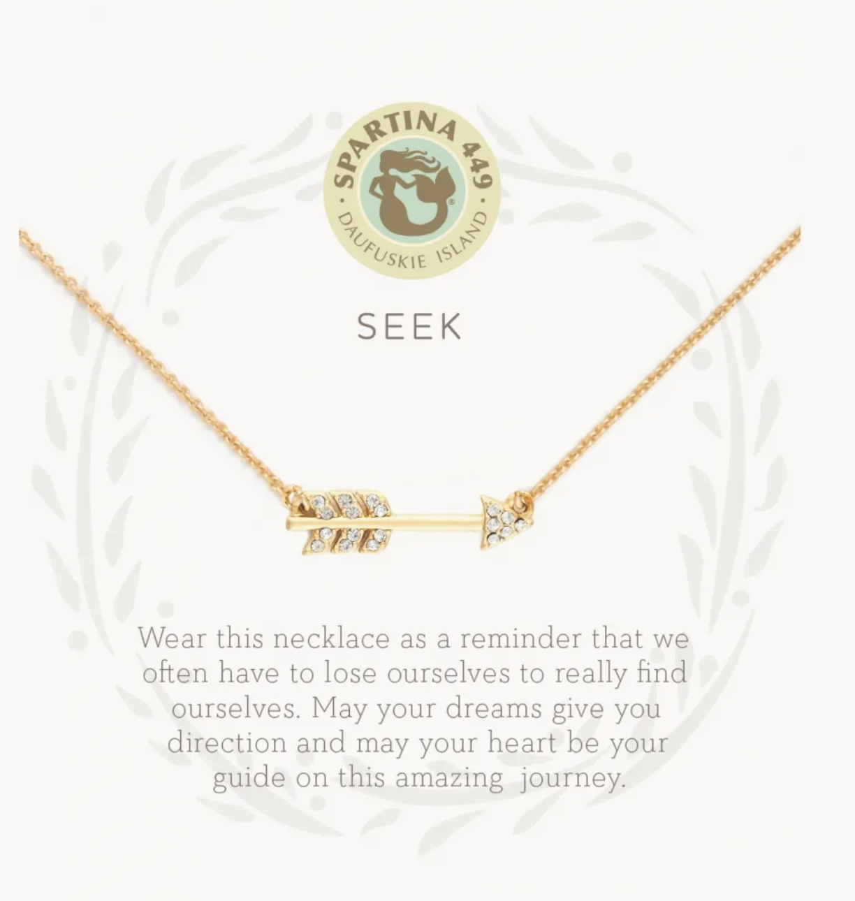 2361 Sea La Vie Seek GLD Necklace