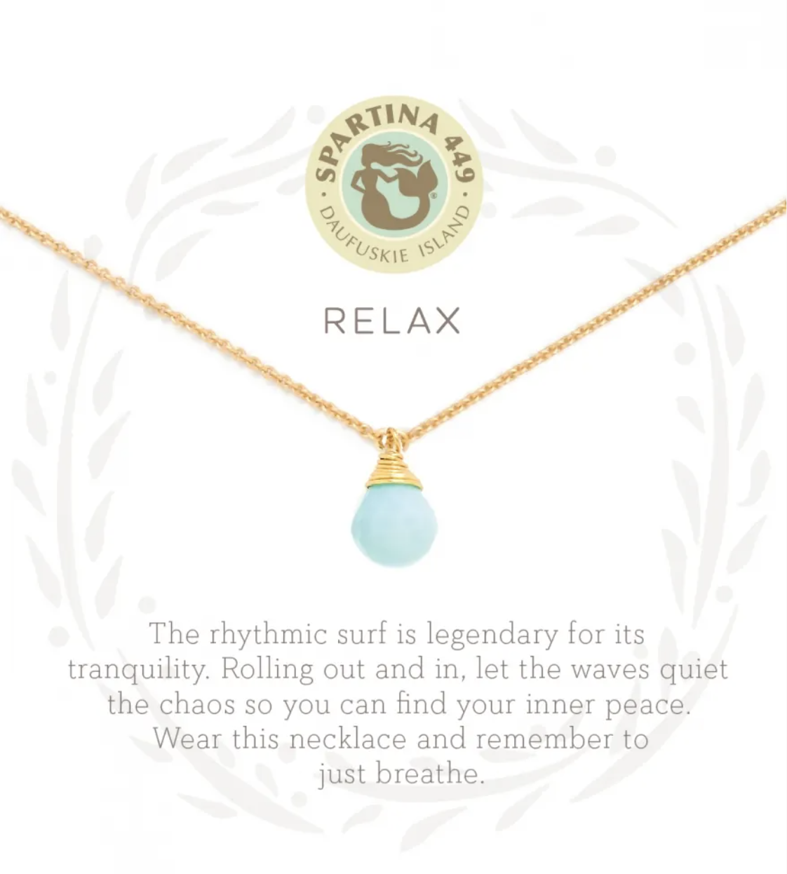 2374 Sea La Vie Relax GLD Necklace