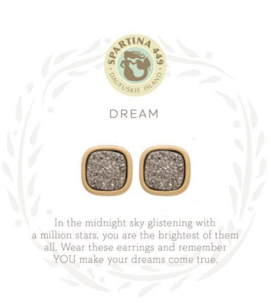 2386 Sea La Vie Dream GLD Earrings