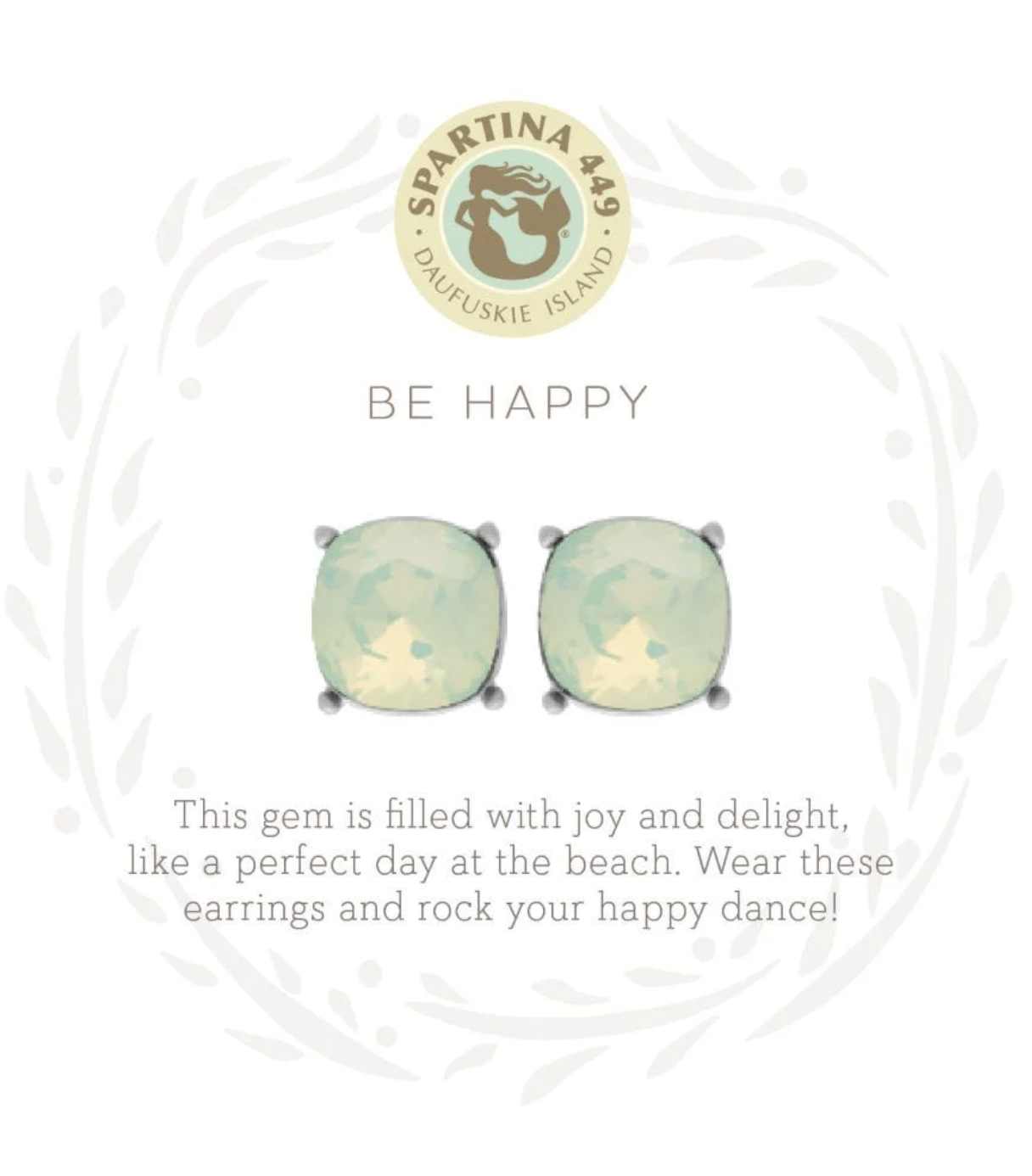 2387 Sea La Vie Happy SIL Earrings