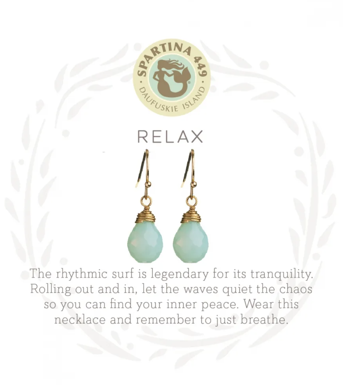 2388 Sea La Vie Relax GLD Earrings