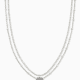 5603 Emilie Necklace Plat Drzy Rhod