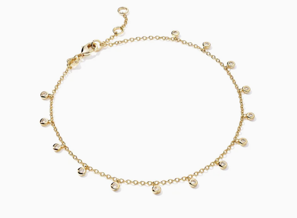 6283 Amelia Anklet Gold