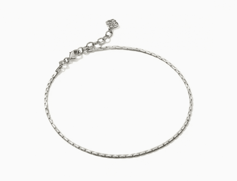 6537 Lennon Anklet Rhodium