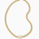 6545 Elisa Chain Gold Irid Drusy