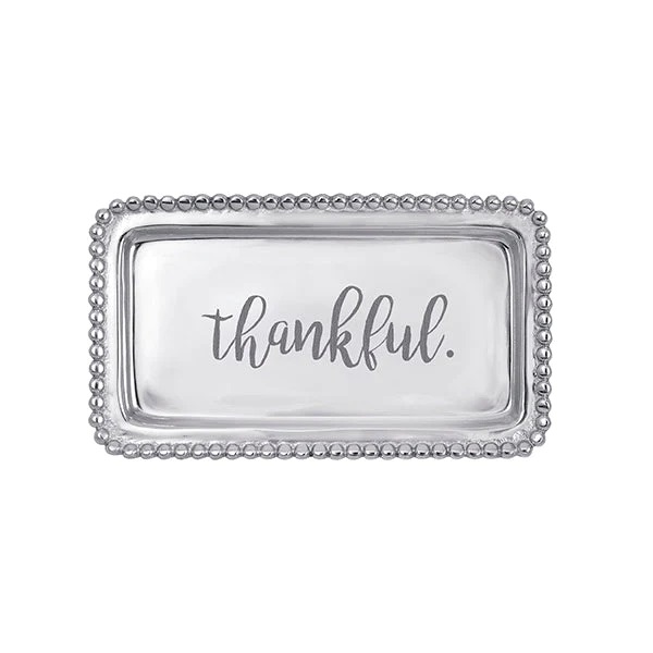 8298 Mariposa Thankful Statement Tray