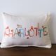 9568 Little Birdie Girl Name Pillow