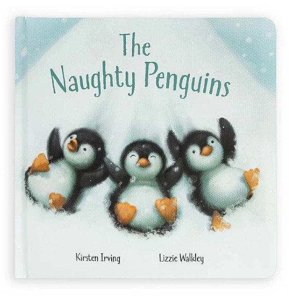 1565 Jellycat Naughty Penguins Book