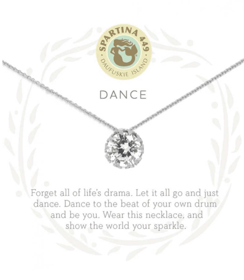 7179 Sea La Vie Dance Silver Necklace